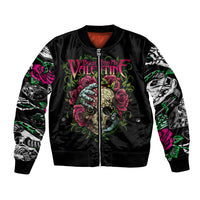Viper Skull Bomber Jacket Bullet For My Valentine - Wonder Print Shop
