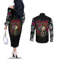 viper-skull-couples-matching-off-the-shoulder-long-sleeve-dress-and-long-sleeve-button-shirts-bullet-for-my-valentine