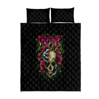 Viper Skull Quilt Bed Set Bullet For My Valentine - Wonder Print Shop