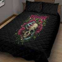 Viper Skull Quilt Bed Set Bullet For My Valentine - Wonder Print Shop