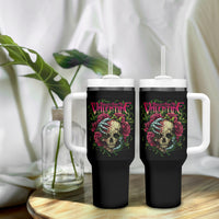 Viper Skull Tumbler With Handle Bullet For My Valentine - Wonder Print Shop