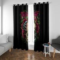 Viper Skull Window Curtain Bullet For My Valentine - Wonder Print Shop