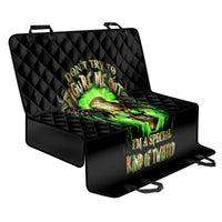 Skull Back Car Seat Cover Don't Try To Figured Me Out - Wonder Print Shop