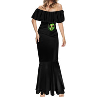 Skull Mermaid Dress Don't Try To Figured Me Out - Wonder Print Shop