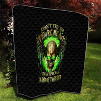 Skull Quilt Don't Try To Figured Me Out - Wonder Print Shop