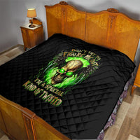 Skull Quilt Don't Try To Figured Me Out - Wonder Print Shop