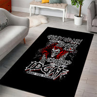 Skull Area Rug Before Your Judge Me Pls Understand - Wonder Print Shop