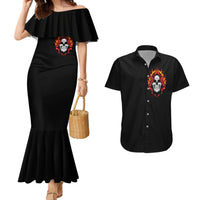 Skull Couples Matching Mermaid Dress and Hawaiian Shirt Before Your Judge Me Pls Understand - Wonder Print Shop