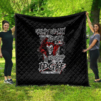 Skull Quilt Before Your Judge Me Pls Understand - Wonder Print Shop