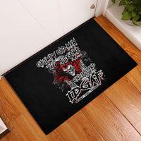 Skull Rubber Doormat Before Your Judge Me Pls Understand - Wonder Print Shop