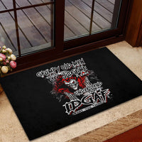 Skull Rubber Doormat Before Your Judge Me Pls Understand - Wonder Print Shop
