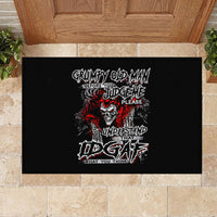Skull Rubber Doormat Before Your Judge Me Pls Understand - Wonder Print Shop