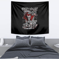 Skull Tapestry Before Your Judge Me Pls Understand - Wonder Print Shop