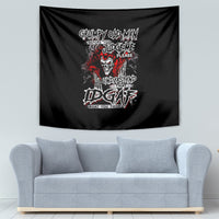 Skull Tapestry Before Your Judge Me Pls Understand - Wonder Print Shop