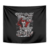 Skull Tapestry Before Your Judge Me Pls Understand - Wonder Print Shop