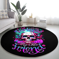 skull-round-carpet-hello-darkness-my-old-friend-pinky