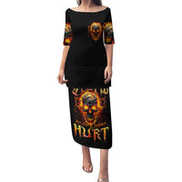 Flame Skull Puletasi I Can Fix Stupid But That Hurt - Wonder Print Shop