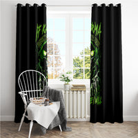 Thunder Skull Window Curtain If Karma Don't Hit You Trust Me I Will - Wonder Print Shop