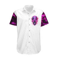 Lighting Skull Hawaiian Shirt i'm A Grumpy Old Lady Don't Ask Stupid - Wonder Print Shop