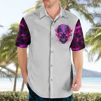 Lighting Skull Hawaiian Shirt i'm A Grumpy Old Lady Don't Ask Stupid - Wonder Print Shop