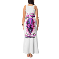 Lighting Skull Tank Maxi Dress i'm A Grumpy Old Lady Don't Ask Stupid - Wonder Print Shop