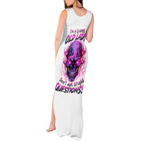 Lighting Skull Tank Maxi Dress i'm A Grumpy Old Lady Don't Ask Stupid - Wonder Print Shop