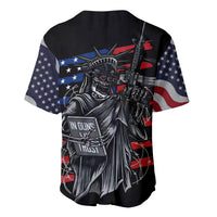American Skull Baseball Jersey In Gun We Trust - Wonder Print Shop