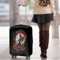 Fairy Skull Luggage Cover In Next Life I Want To Be The Karma Fairy - Wonder Print Shop