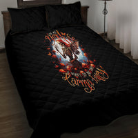 Fairy Skull Quilt Bed Set In Next Life I Want To Be The Karma Fairy - Wonder Print Shop