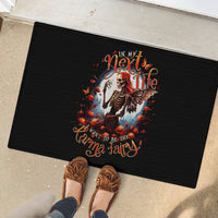 Fairy Skull Rubber Doormat In Next Life I Want To Be The Karma Fairy - Wonder Print Shop