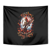 Fairy Skull Tapestry In Next Life I Want To Be The Karma Fairy - Wonder Print Shop