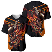 Wings Skull Baseball Jersey Kill Them All - Wonder Print Shop
