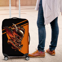 Wings Skull Luggage Cover Kill Them All - Wonder Print Shop