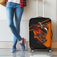 Wings Skull Luggage Cover Kill Them All - Wonder Print Shop