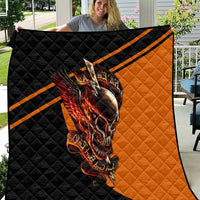 Wings Skull Quilt Kill Them All - Wonder Print Shop