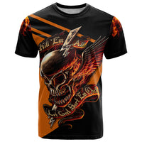 Wings Skull T Shirt Kill Them All - Wonder Print Shop