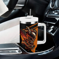 Wings Skull Tumbler With Handle Kill Them All - Wonder Print Shop