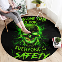flame-skull-round-carpet-my-alone-time-is-for-everyone-safe