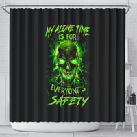 flame-skull-shower-curtain-my-alone-time-is-for-everyone-safe