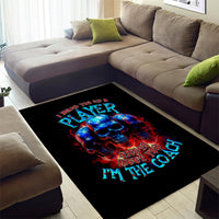 American Skull Area Rug Nice To Meet You Im The Coach - Wonder Print Shop