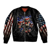 American Skull Bomber Jacket Nice To Meet You Im The Coach - Wonder Print Shop