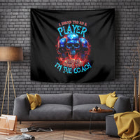 American Skull Tapestry Nice To Meet You Im The Coach - Wonder Print Shop