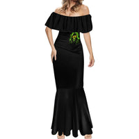 Thunder Skull Mermaid Dress Satan Still Has A Restrainning Order Against Me - Wonder Print Shop