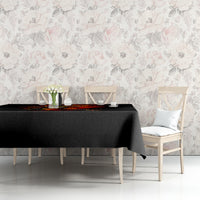Fire Skull Tablecloth Dead Fire Skeleton Scream - Wonder Print Shop