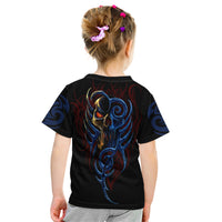 Devil Skull Kid T Shirt Devil Face Scream - Wonder Print Shop