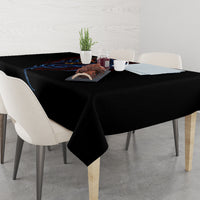 Devil Skull Tablecloth Devil Face Scream - Wonder Print Shop