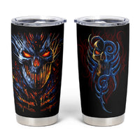 Devil Skull Tumbler Cup Devil Face Scream - Wonder Print Shop