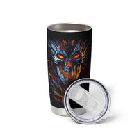 Devil Skull Tumbler Cup Devil Face Scream - Wonder Print Shop