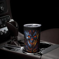 Devil Skull Tumbler Cup Devil Face Scream - Wonder Print Shop