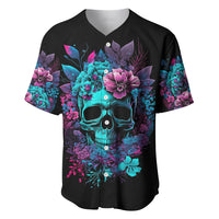 Wings Skull Baseball Jersey Want To Be Karma Fairy Rose Skull - Wonder Print Shop